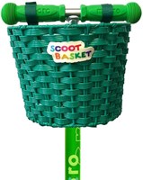 Micro Panier Scoot vert - panier pratique pour trottinette et vélo-2
