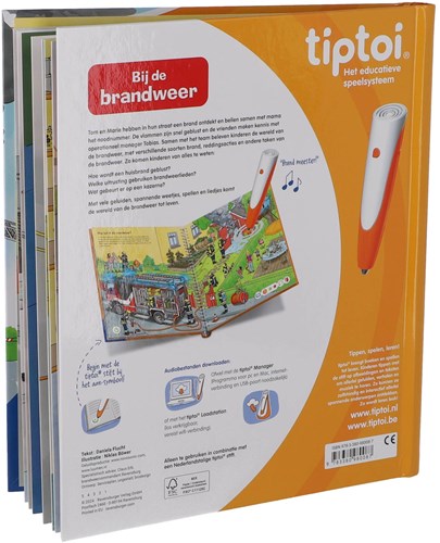 Ravensburger tiptoi livre interactif sur les pompiers pour enfants-2