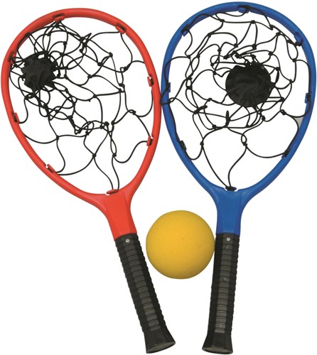 Spordas set de raquettes jouet - Sling-N-Shoot pour s'amuser dehors