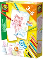 Ses cartes à gratter magiques set créatif pour enfants