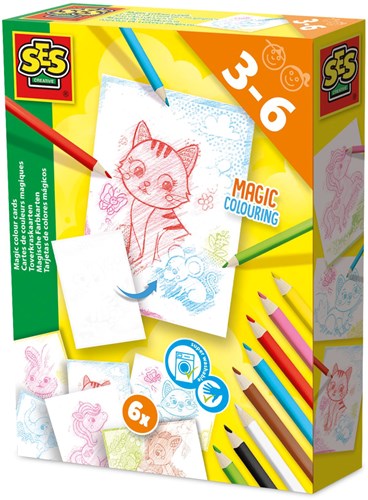 Ses cartes à gratter magiques set créatif pour enfants