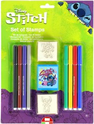Stitch set de tampons jouet créatif 11 pièces multicolore