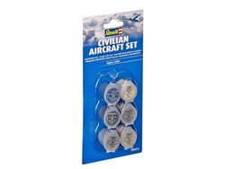 Revell set de peinture maquette avion - acrylique 6 couleurs 5ml