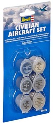 Revell set de peinture maquette avion - acrylique 6 couleurs 5ml
