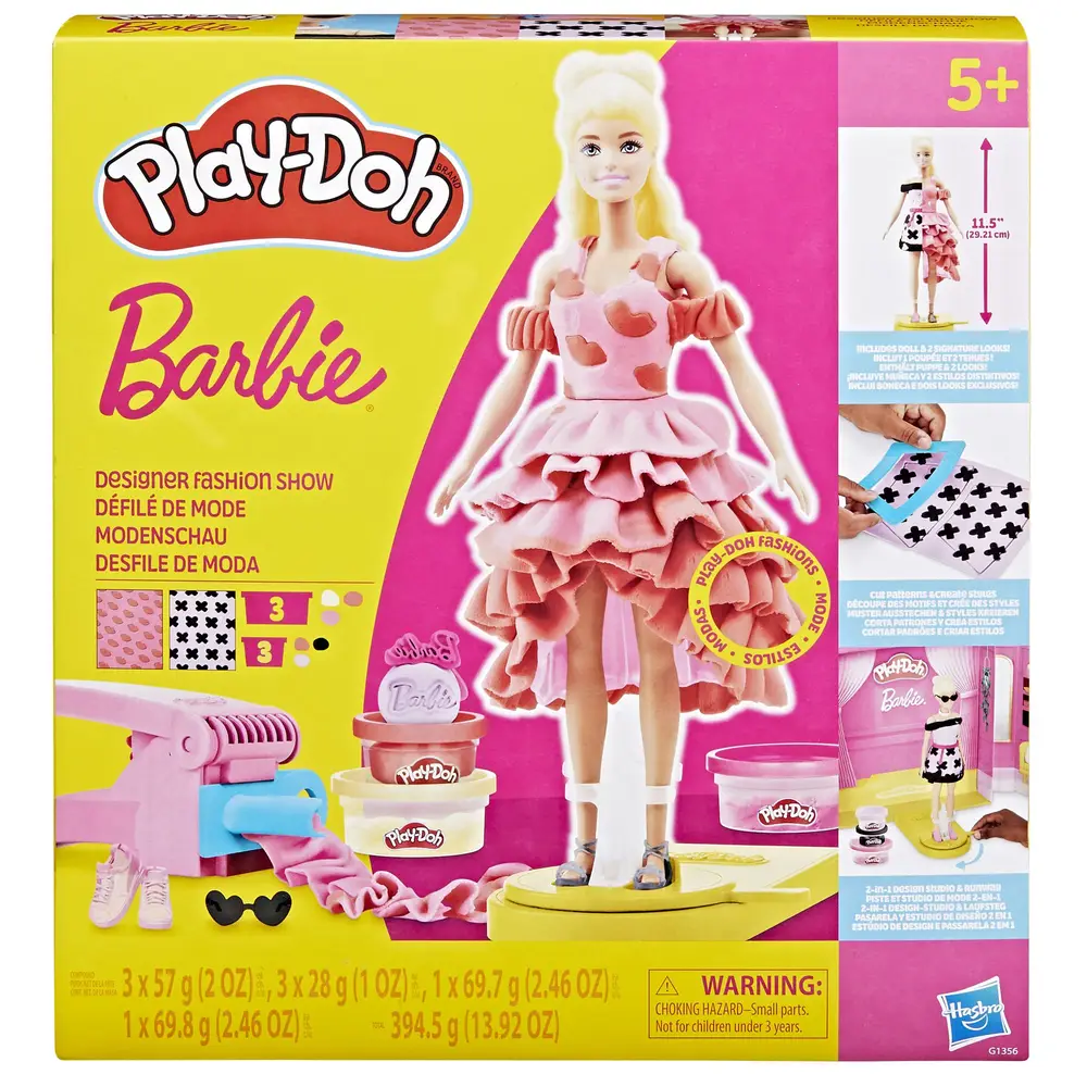 Hasbro Barbie coffret pâte à modeler - Play-Doh défilé de mode jouet créatif