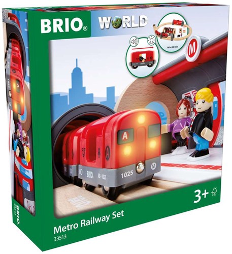 BRIO Circuit métro - 33513
