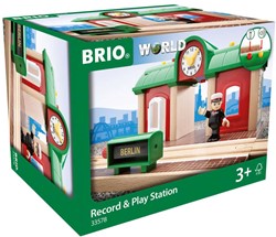 BRIO Gare à enregistreur vocal - 33578