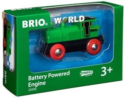 BRIO Locomotive à pile bidirectionnelle verte - 33595