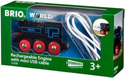BRIO Locomotive rechargeable avec mini câble