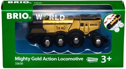 Locomotive d'action Brio Mighty Gold