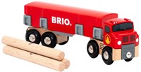 Brio Camion de transport de bois jouet - jouet en bois magnétique-2