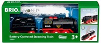 Brio train à vapeur à piles - train jouet avec effet vapeur - 33884