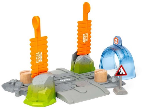 BRIO World Smart Tech Sound Dangerous Railroad Crossing - 33965-2