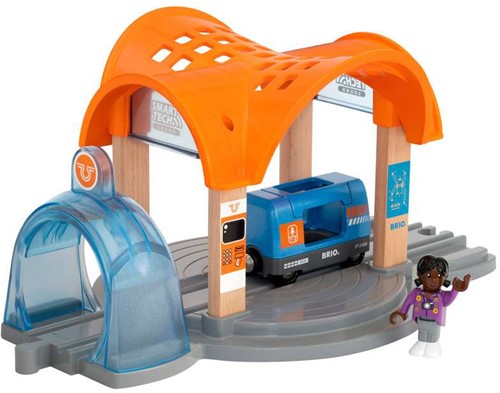 BRIO Smart Tech Train Tunnel Station Interactive - 33973-2