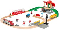 Brio coffret train Central Station - circuit en bois avec accessoires enfants-3