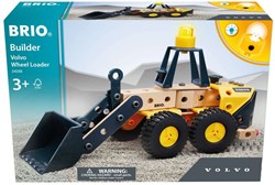 Brio jouet de construction chargeuse sur pneus Volvo pour enfants - véhicule de chantier