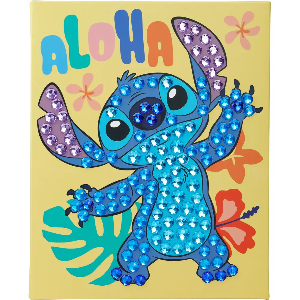 Craft Buddy jouet diamond painting Stitch Crystal Art Junior 20x25cm