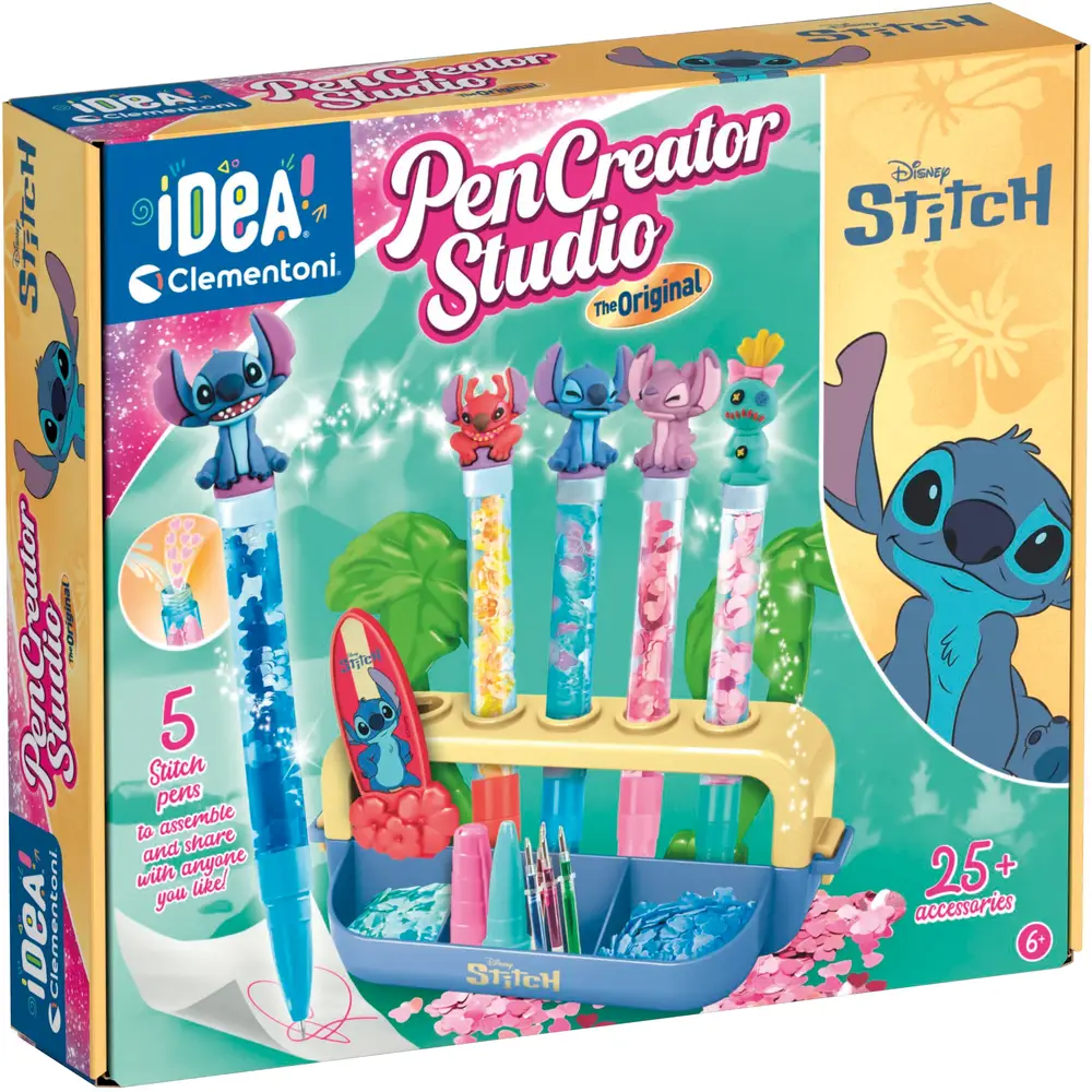 Clementoni jeu d'adresse Stitch coffret créatif pour enfants