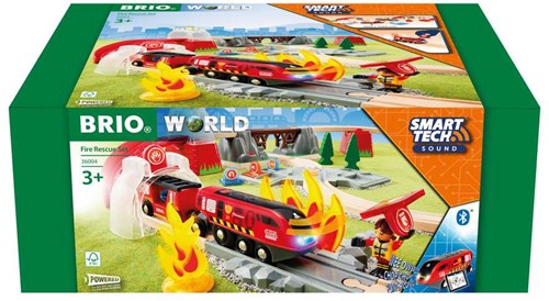 Brio Smart Tech Sound Fire Rescue Set