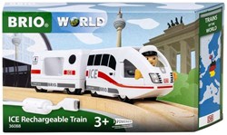 Brio train jouet ICE rechargeable - Trains of the world 36088