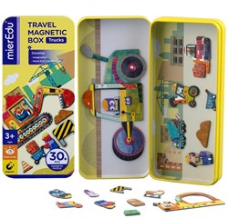 MIEREDU MierEdu - Boîte de puzzle magnétique - Camions