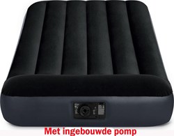 Intex matelas gonflable Twin Classic avec pompe intégrée 99x191x25 cm