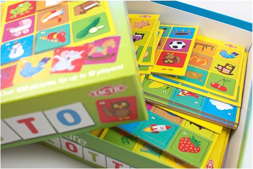 Tactic Picture Lotto - Jeu pour enfants - Jeu éducatif de société-3