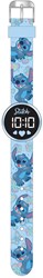 Accutime montre Stitch LED ronde avec pile remplaçable