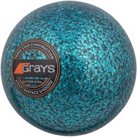 Grays balle de hockey Glitter Extra Ball X 6 Bleu Sarcelle - set de balles 5.5oz