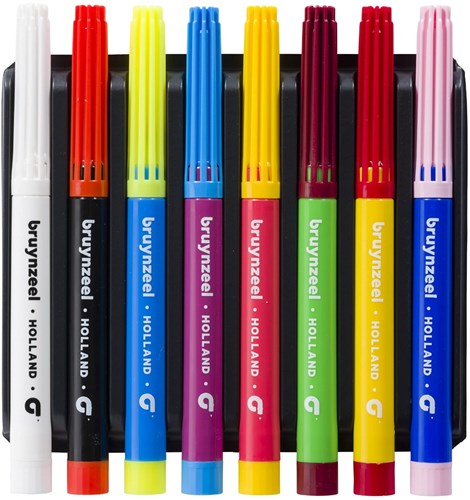 Bruynzeel feutres magiques set 8 pièces changement de couleur-2
