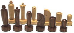 HOT Games pièce d'échecs Berliner plastique marron 93mm jeu d'échecs