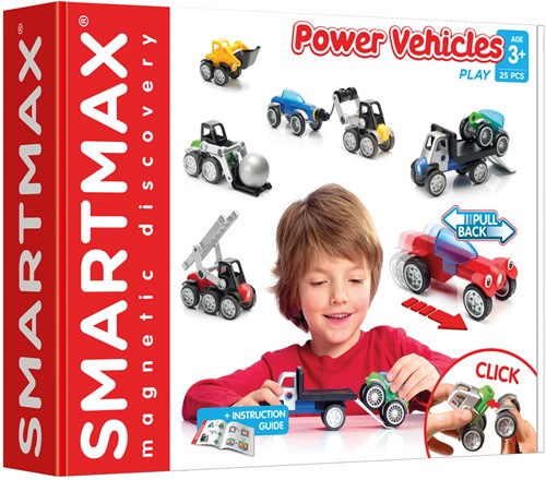 SmartMax Power Vehicles Mix véhicule pour enfants