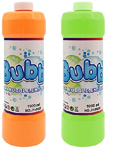KiddyGo recharge de solution à bulles 1000 ml - bouteille de recharge pour bulles
