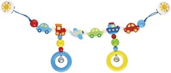 Goki chaîne poussette véhicules - accessoire bébé coloré