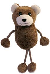 The Puppet Company marionnette à doigt - ours peluche jouet