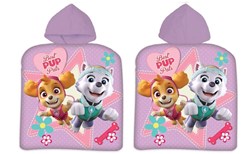 Poncho de bain PAW Patrol pour enfants 55x110cm polyester