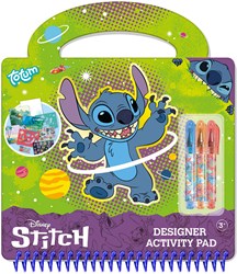 Totum Stitch livre d'activités - plaisir créatif de dessin et d'autocollants