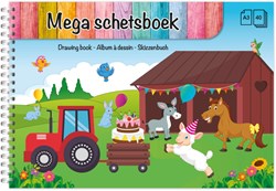 Dutch House carnet de croquis A3 spirale 40 feuilles ferme enfants