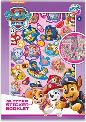 Paw Patrol set de stickers pailletés A5 8 pièces - stickers enfants