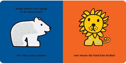 Mercis livre à toucher Nijntje zoo livre bébé interactif 1+-3