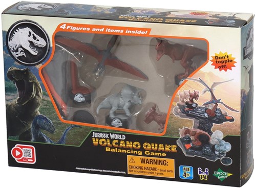 Epoch Jurassic World Jeu d'équilibre Volcano Quake - Jeu de dinosaures enfants-3