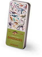 Crocodile Creek Puzzle boîte métal - 150 pièces - Le monde de dinosaures