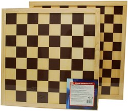 Damier Hot Games Chess marron 40 cm