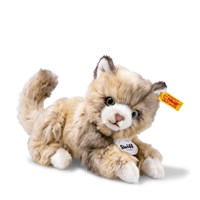 Steiff chat en peluche Lucy gris foncé - peluche 18 cm - doudou doux