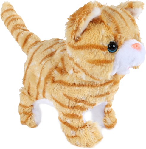 Take Me Home chat en peluche chat qui marche 21 cm jouet miaulant-2