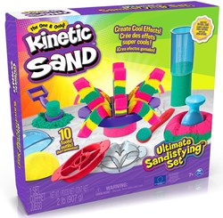 Spin Master Kinetic Sand sable à modeler - Ultimate Sandisfying avec outils