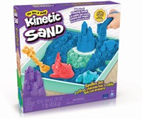Spin Master Kinetic Sand - Coffret Bac à Sable avec Sable à Modeler et Outils