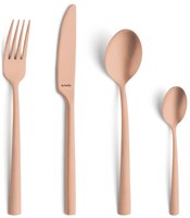 Amefa set de couverts cuivre vintage 16 pièces - acier inoxydable