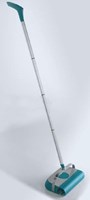Leifheit Balai mécanique - Nettoyeur de sol manuel 26 cm gris tapis-3
