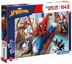 Clementoni puzzle Spider-Man 104 pièces maxi puzzle enfant carton